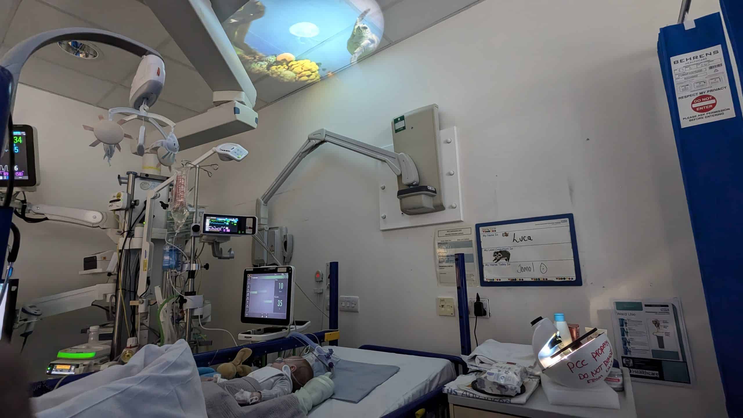 Sensory Projectors Now Bringing Comfort to Young Patients at Royal Manchester Children’s Hospital PICU