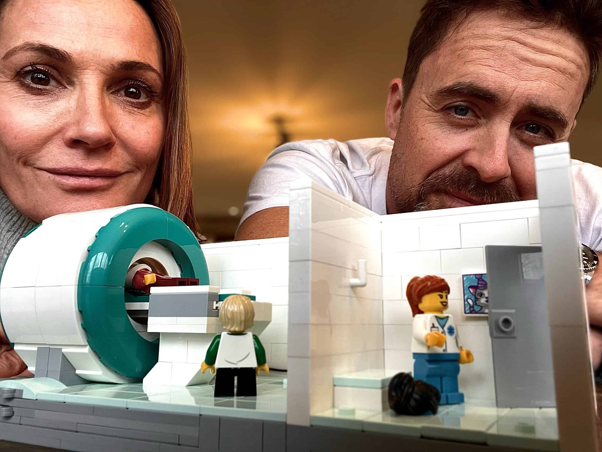 The LEGO MRI Scanner set from The LEGO Foundation